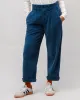 Corduroy Pleated Pants Indigo sold by Ivalo.com