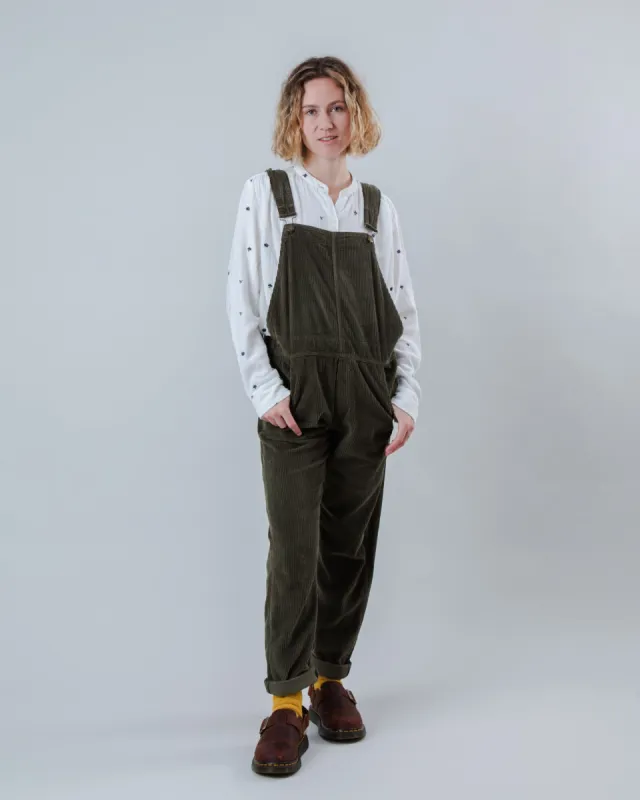 Corduroy Overall Stone Green sold by Ivalo.com