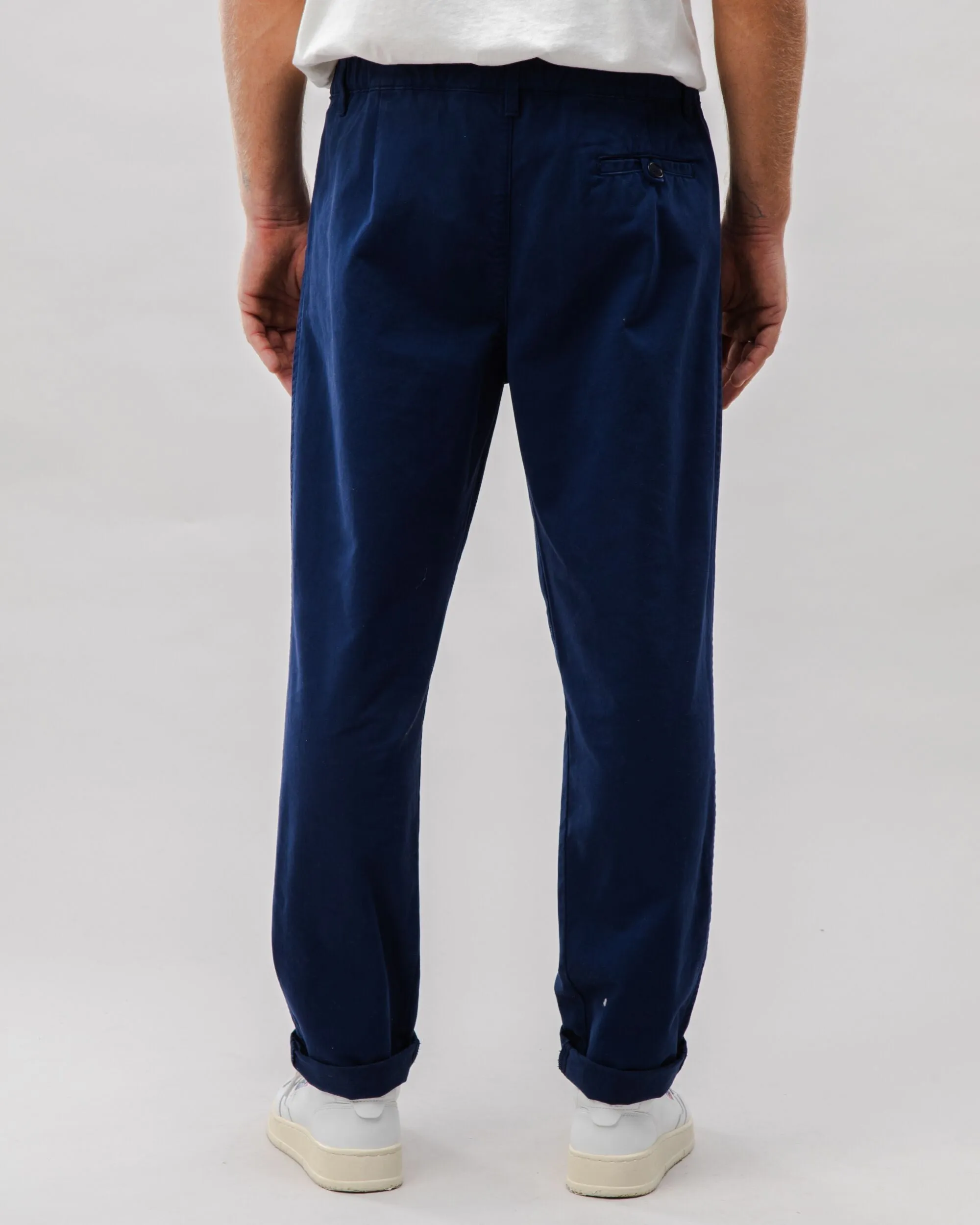 Comfort Chino Cotton Pants Navy sold by Ivalo.com product image thumbnail 4
