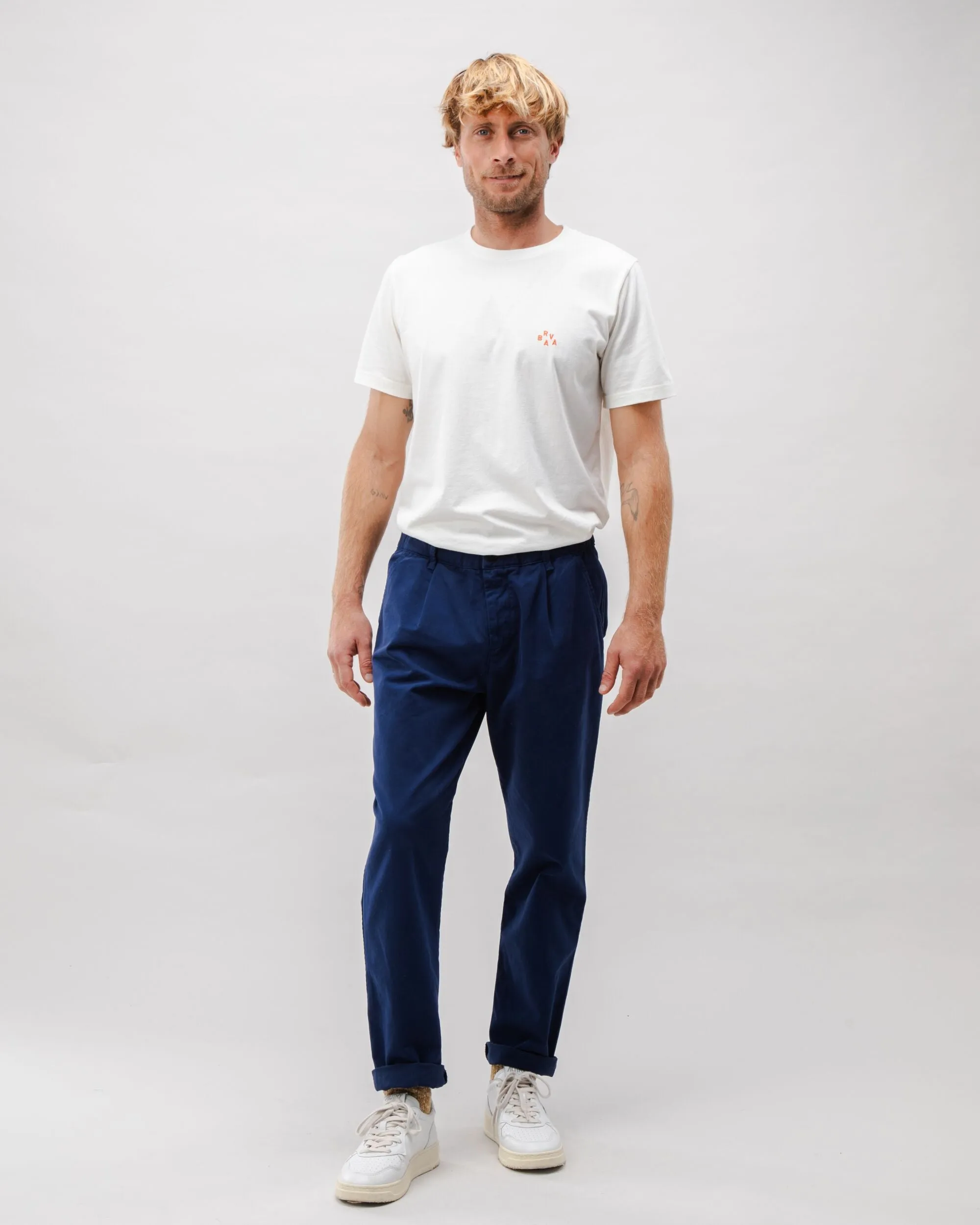 Comfort Chino Cotton Pants Navy sold by Ivalo.com product image thumbnail 2
