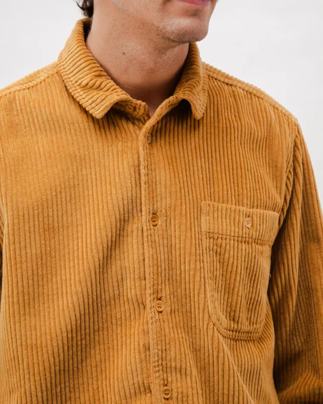 Corduroy Overshirt Camel sold by Ivalo.com