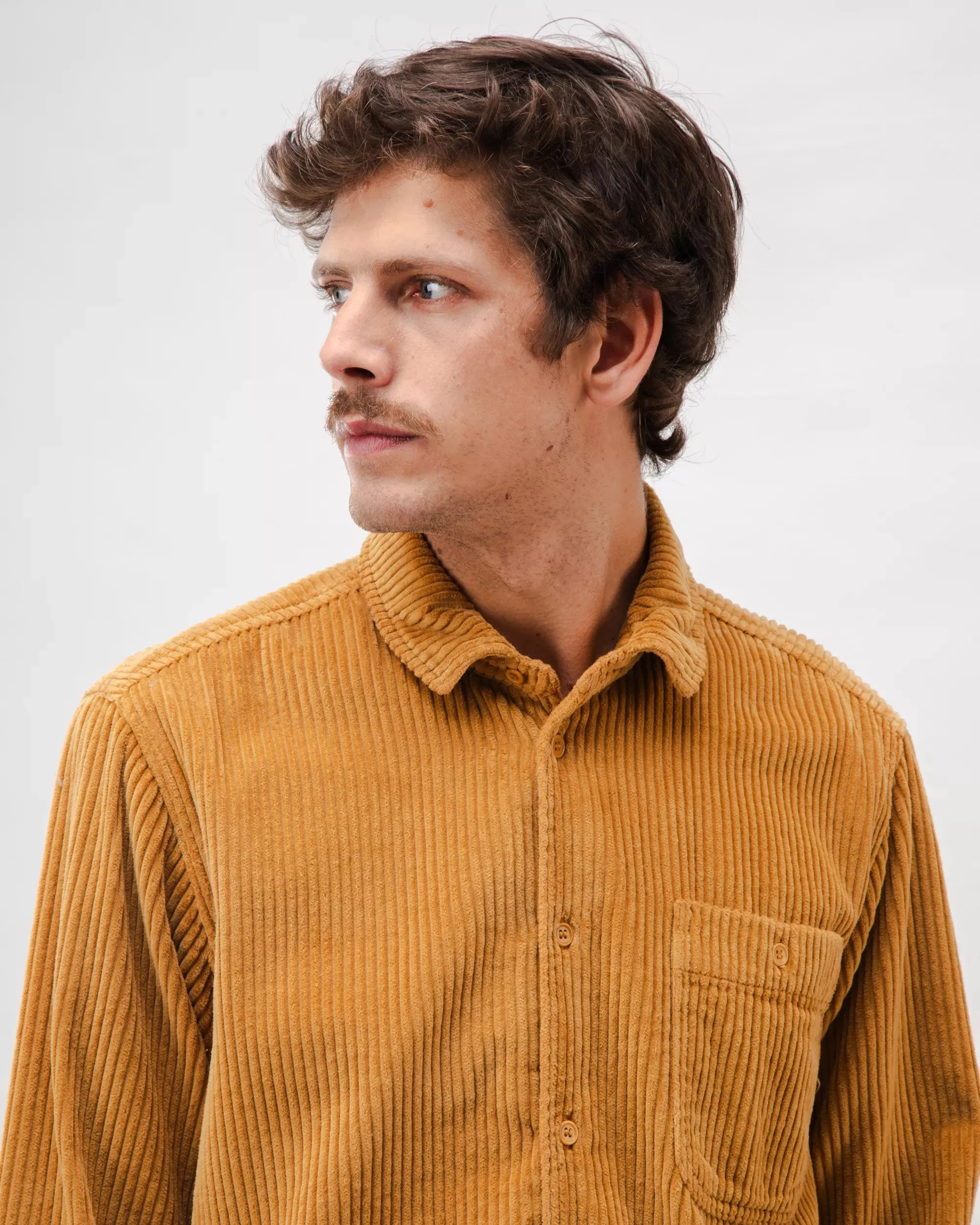 Corduroy Overshirt Camel sold by Ivalo.com product image thumbnail 4