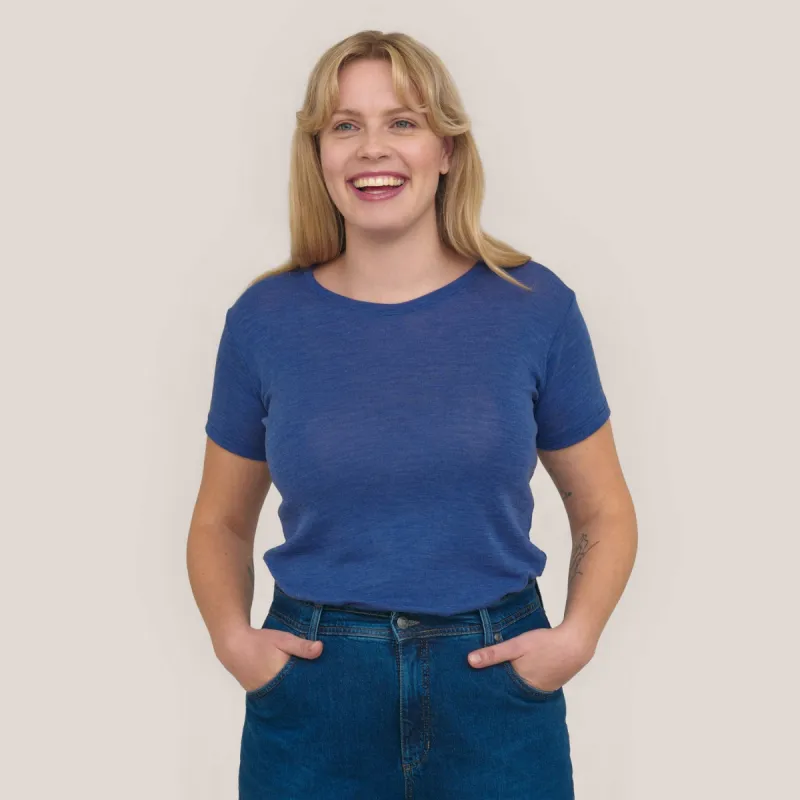 Classic T-Shirt Merino Silk sold by Ivalo.com