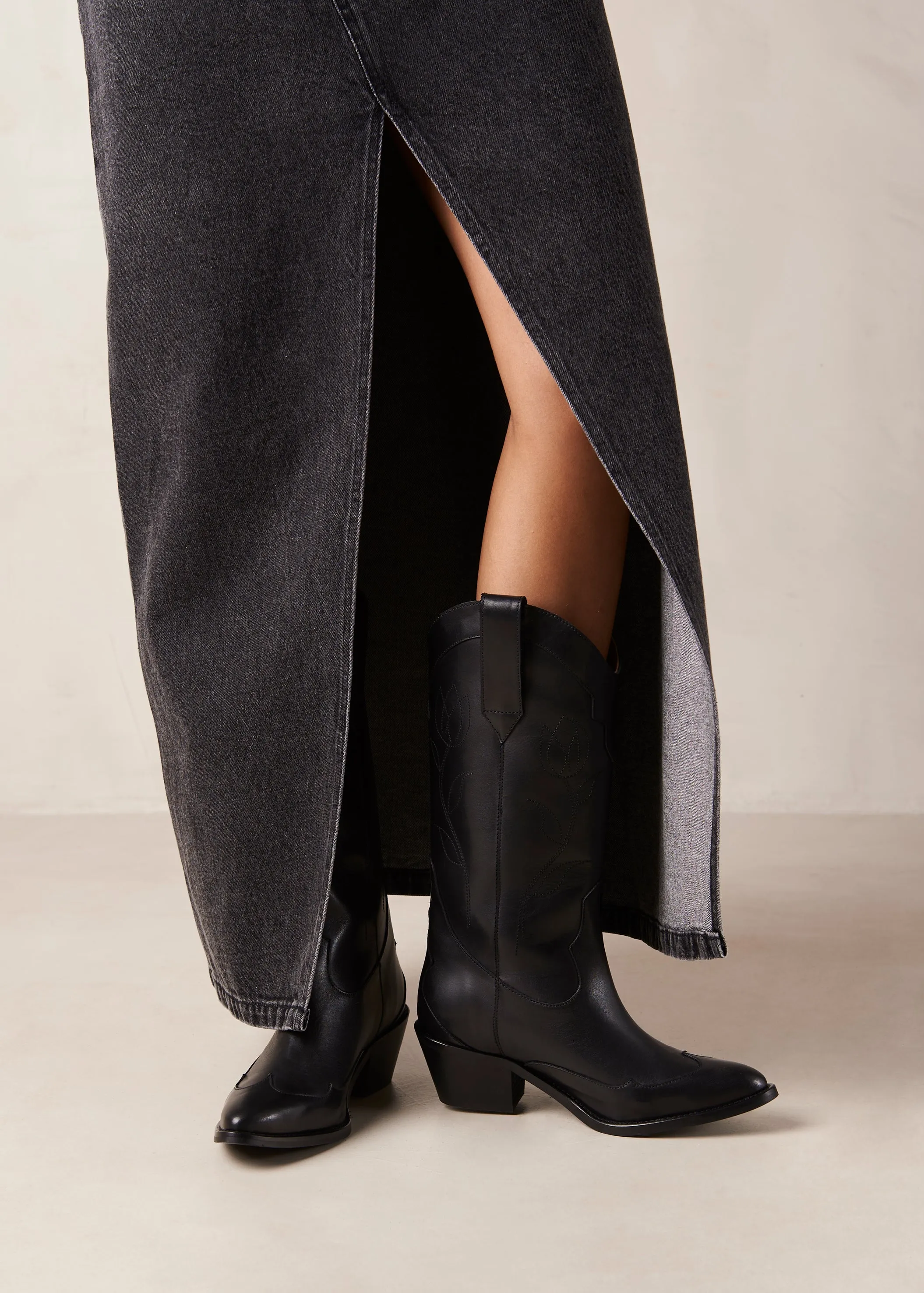 Liberty Black Leather Boots sold by Ivalo.com product image thumbnail 4