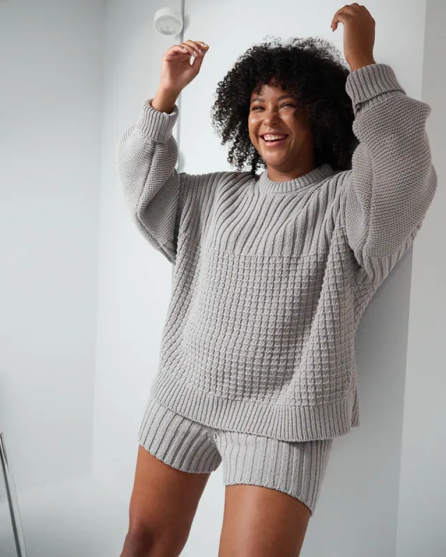 Pilnatis Cotton Shorts Cloud Grey sold by Ivalo.com