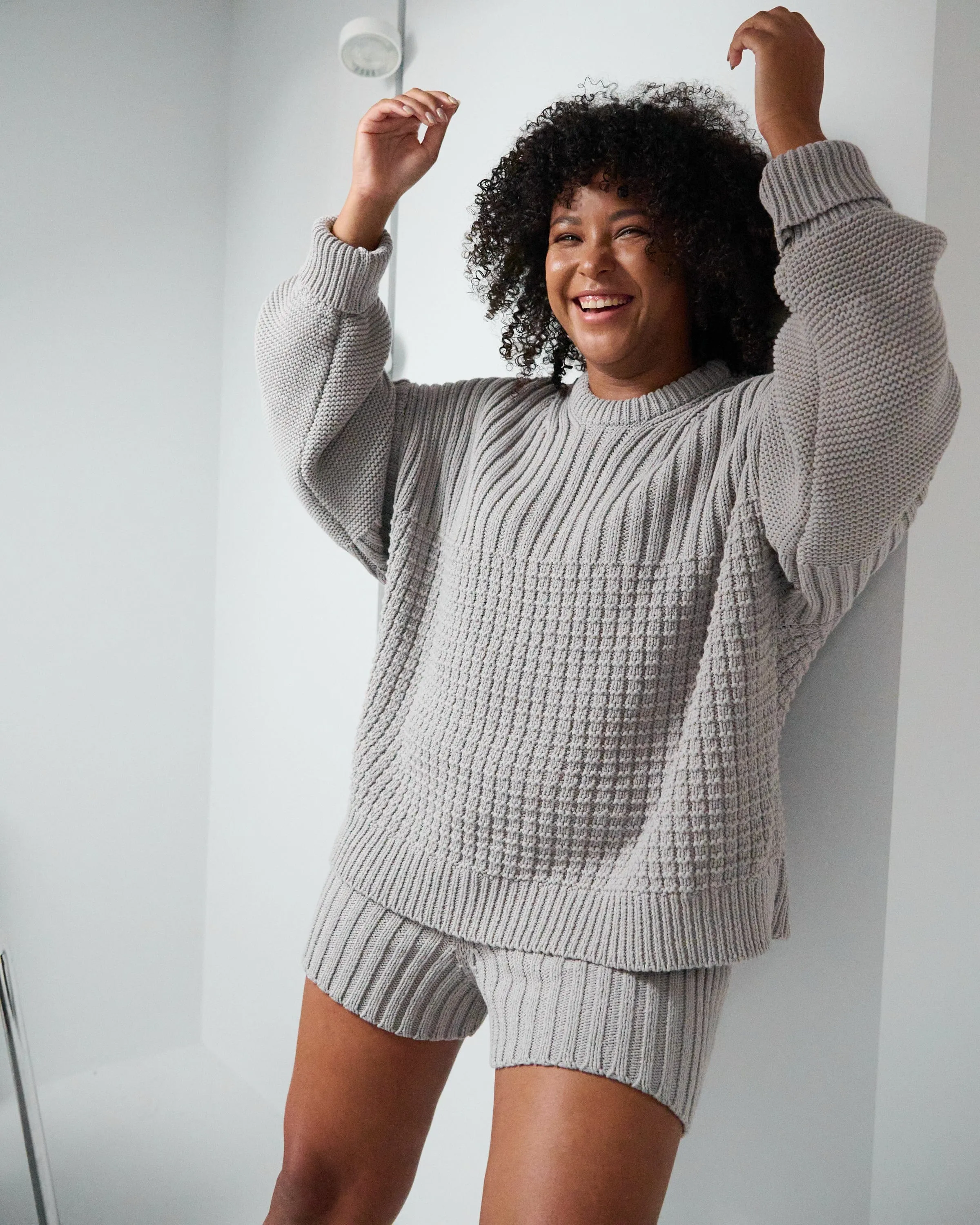 Pilnatis Cotton Shorts Cloud Grey sold by Ivalo.com