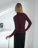 Austė Merino Wool Turtleneck Hellebore Purple sold by Ivalo.com