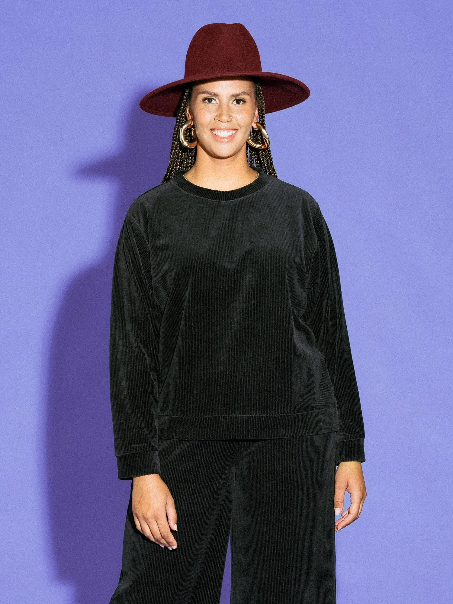 Abbie Sweater Corduroy Black sold by Ivalo.com product image thumbnail 3