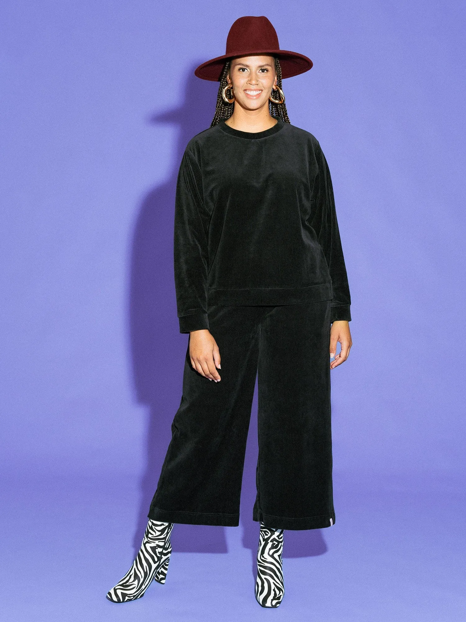 Abbie Sweater Corduroy Black sold by Ivalo.com product image thumbnail 5