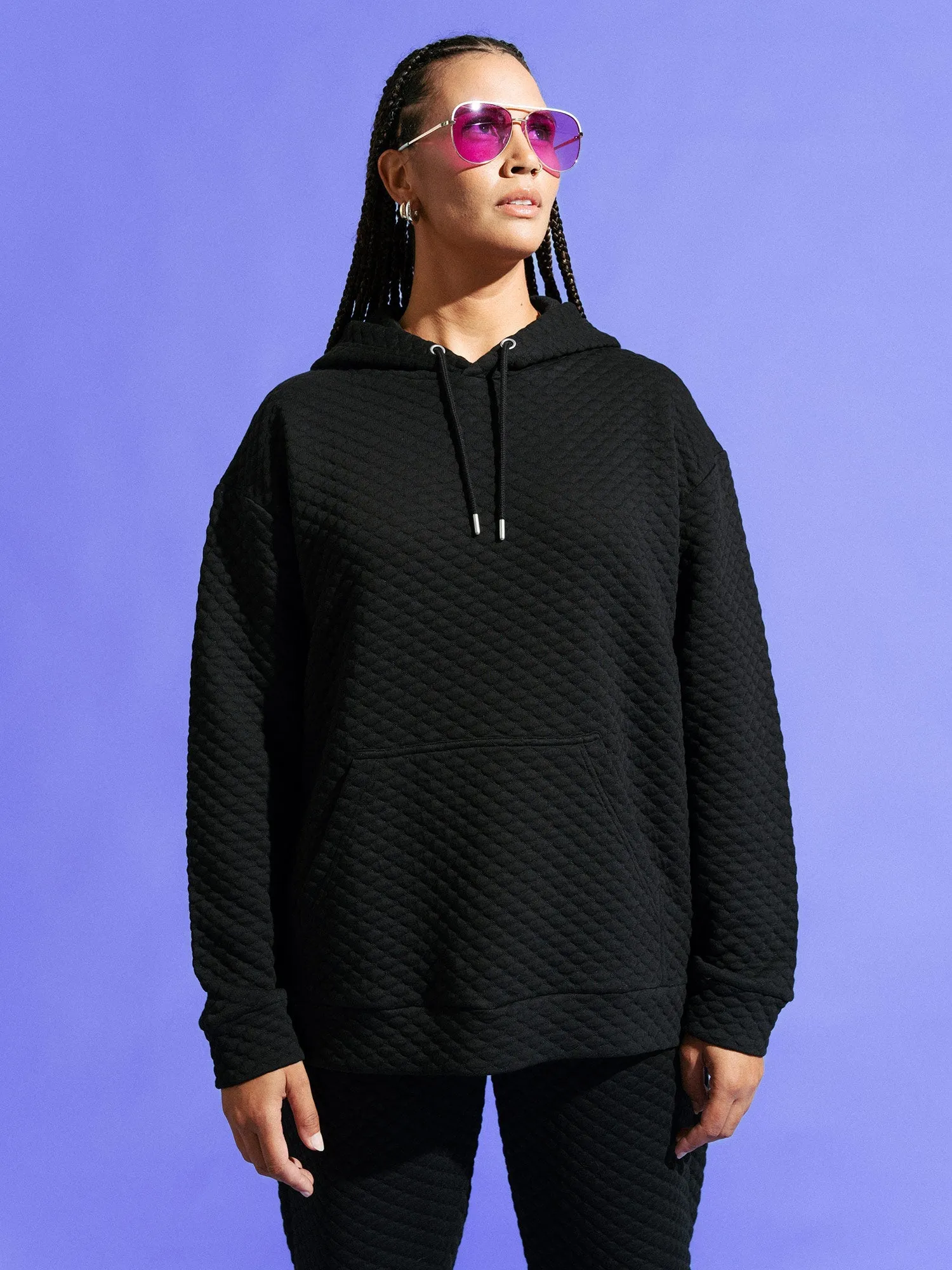 Bubble Hoodie Black sold by Ivalo.com