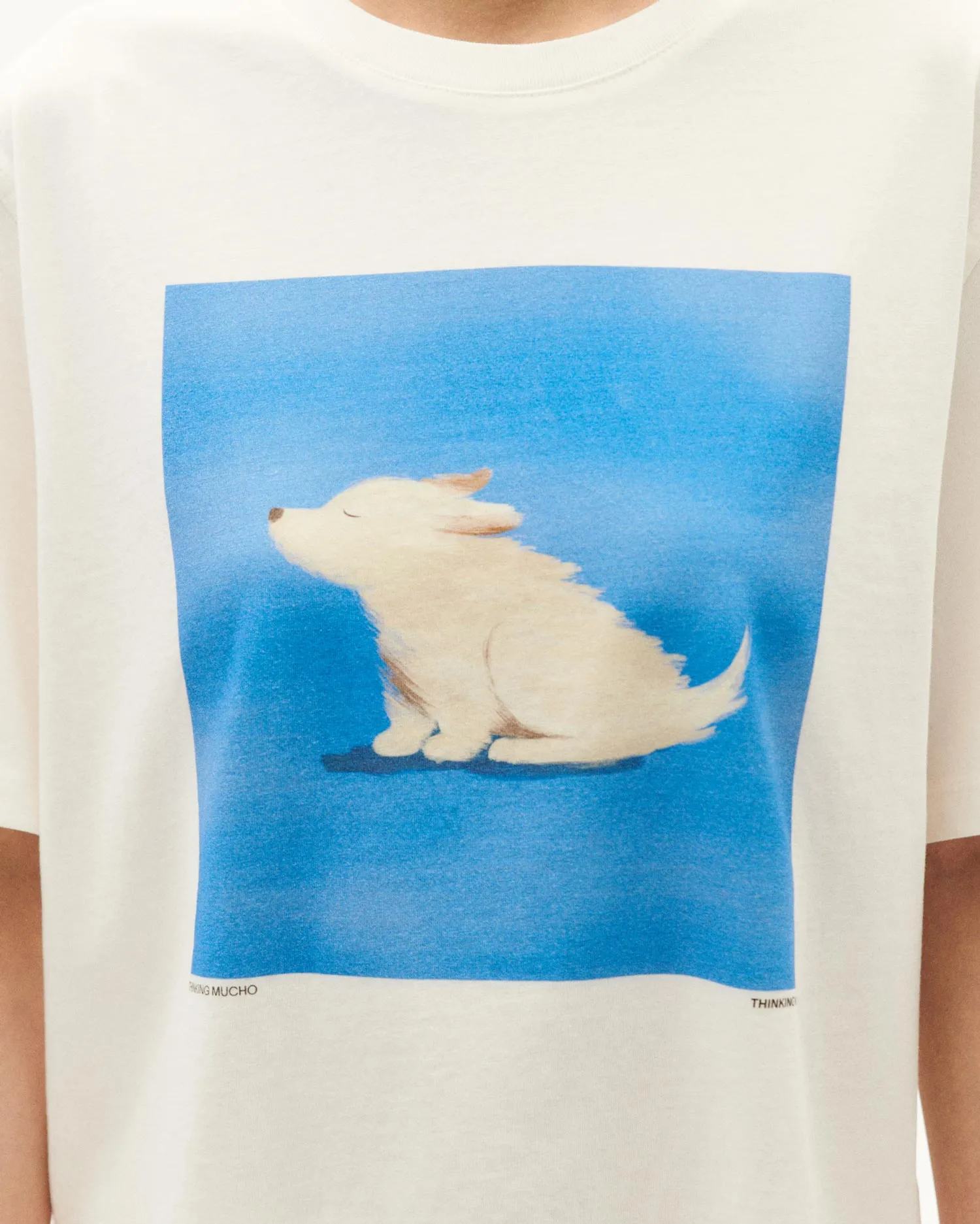 Lucia White Animals T-Shirt sold by Ivalo.com product image thumbnail 3