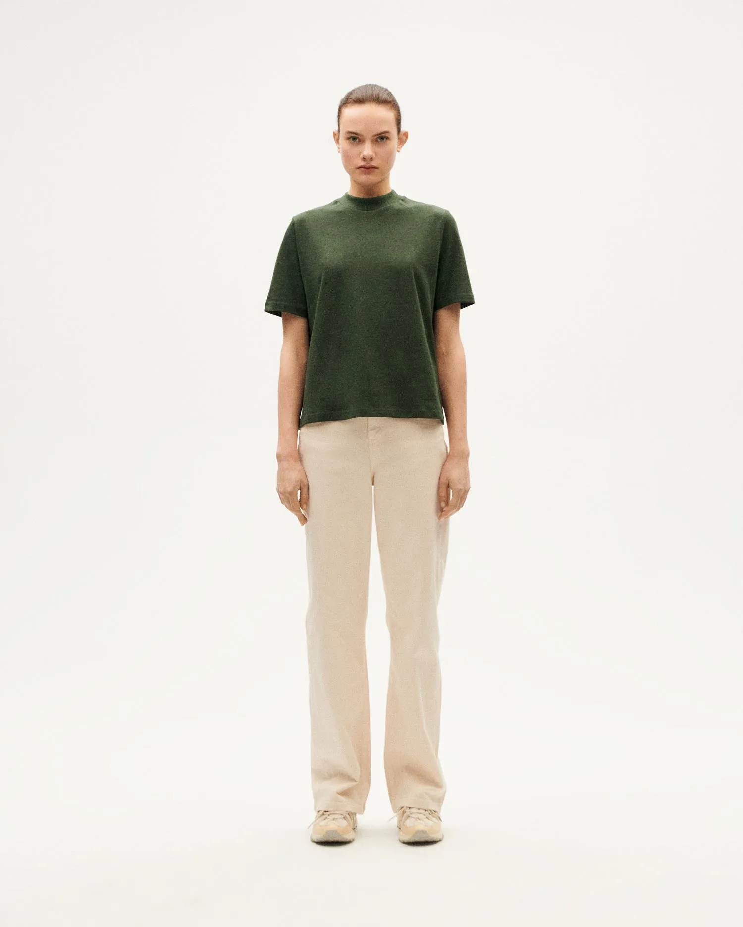 Aidin Thick Hemp T-Shirt Green sold by Ivalo.com product image thumbnail 2