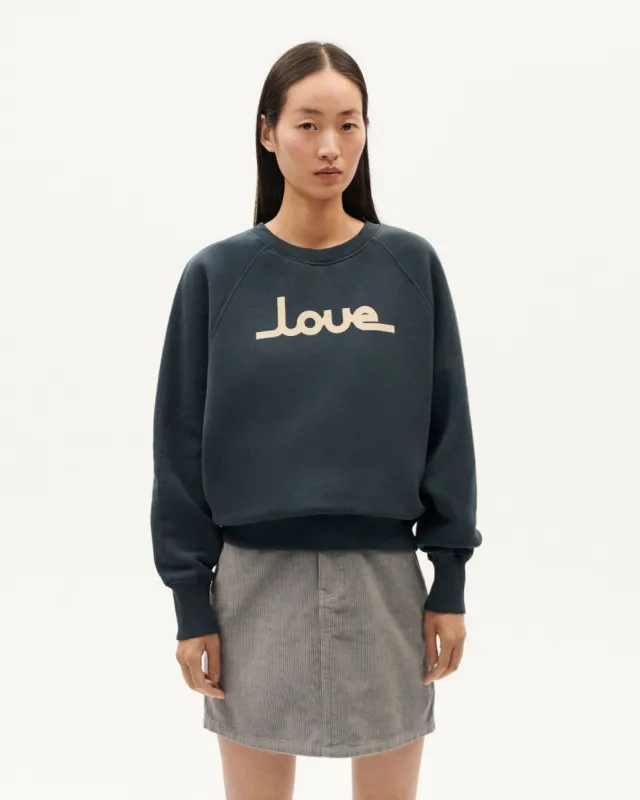 Bonnie Sweatshirt Graphite Love sold by Ivalo.com