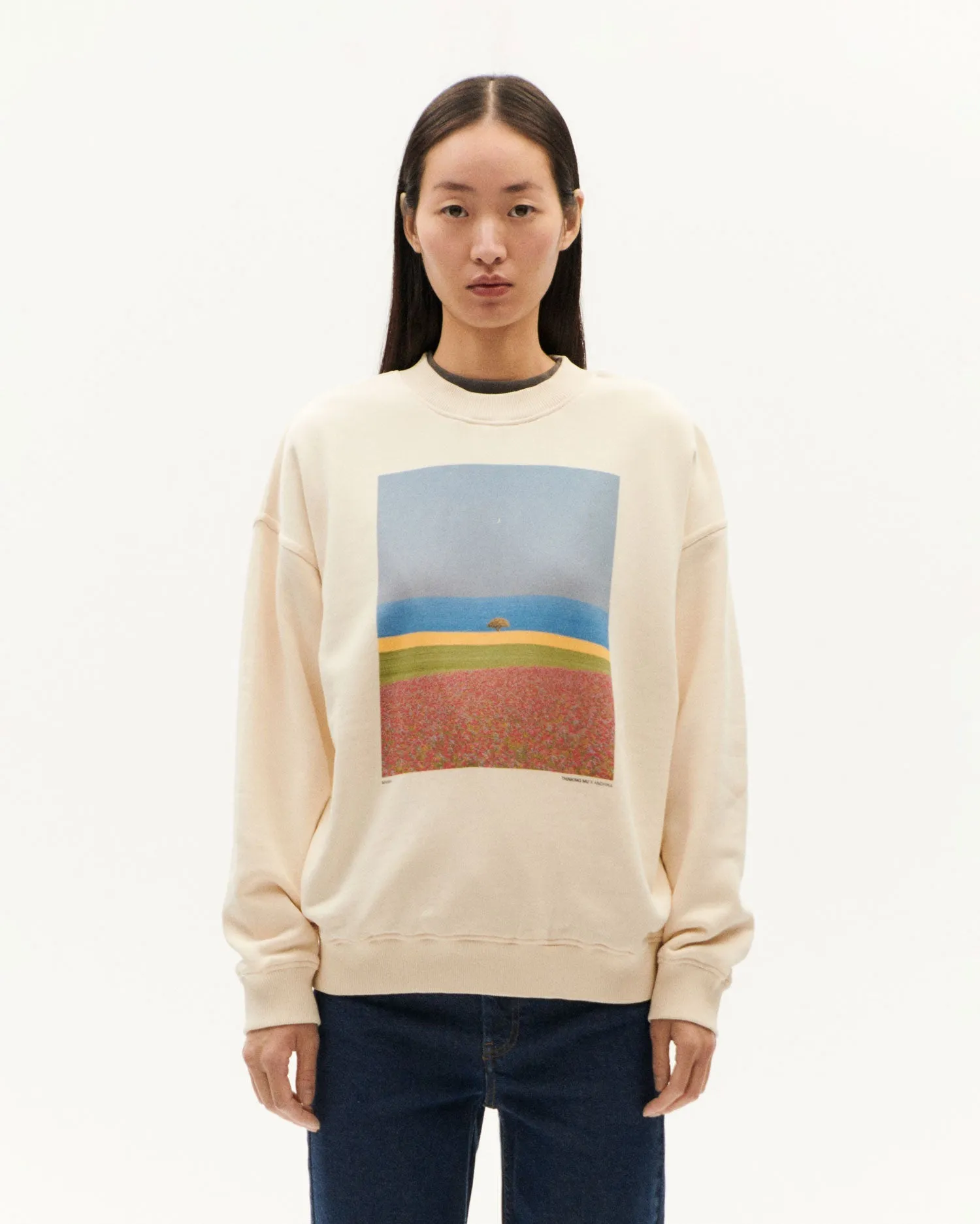 Jimena Sweatshirt White Mama sold by Ivalo.com