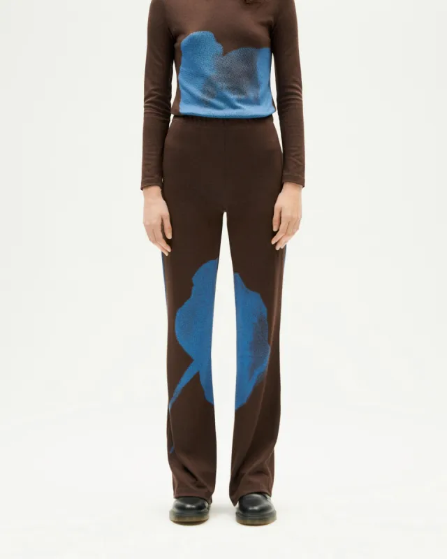 Naia Pants Brown Flower sold by Ivalo.com