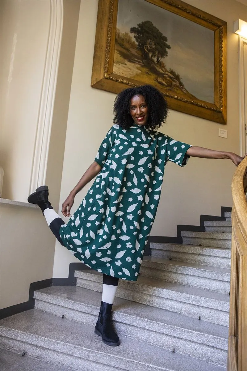 Alppiruusu Merino Wool Dress Green sold by Ivalo.com