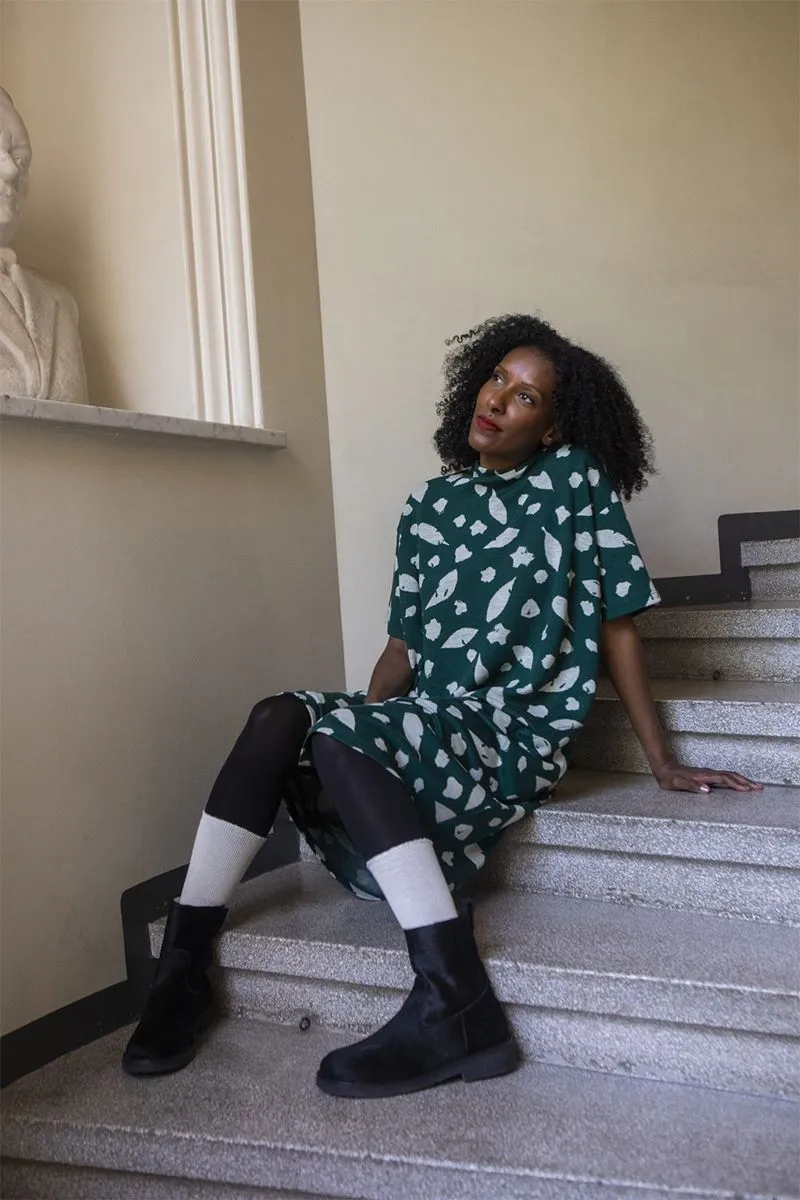 Alppiruusu Merino Wool Dress Green sold by Ivalo.com product image thumbnail 2