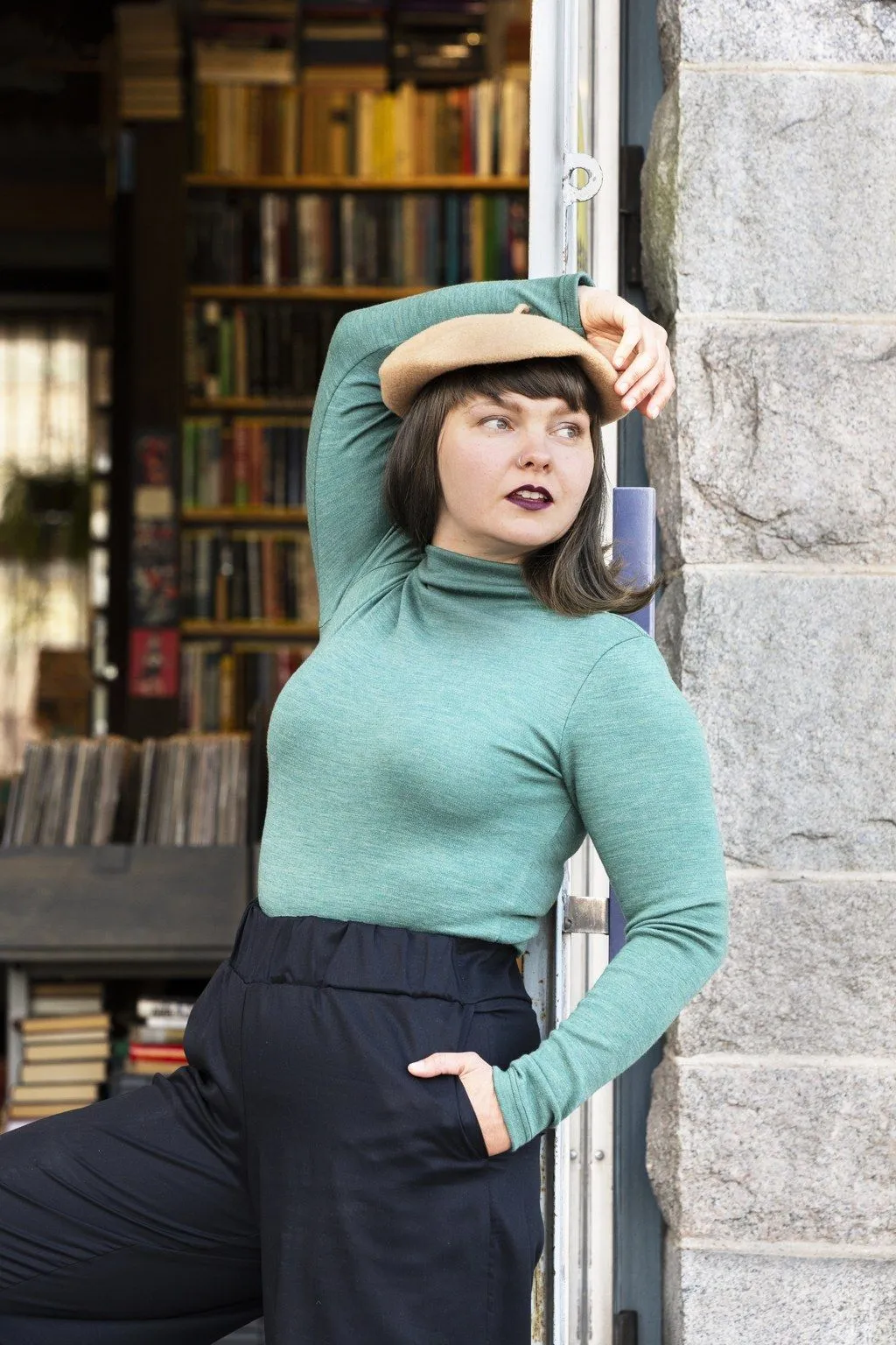 Iisi Wool Knit Sage sold by Ivalo.com