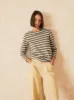 Striped Long Sleeve T-Shirt Grey sold by Ivalo.com
