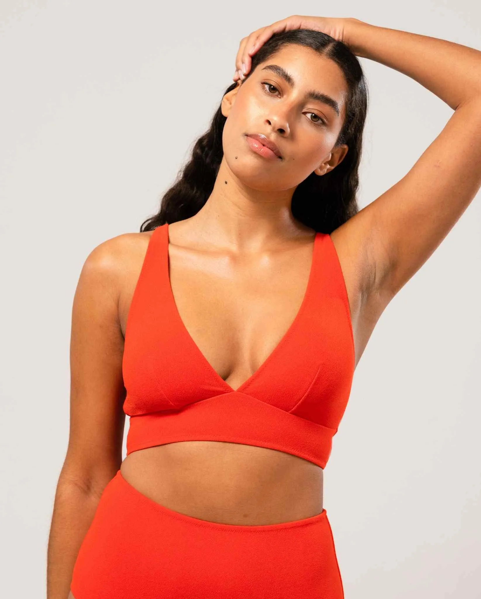 Plunge Bikini Top Papaya sold by Ivalo.com product image thumbnail 2