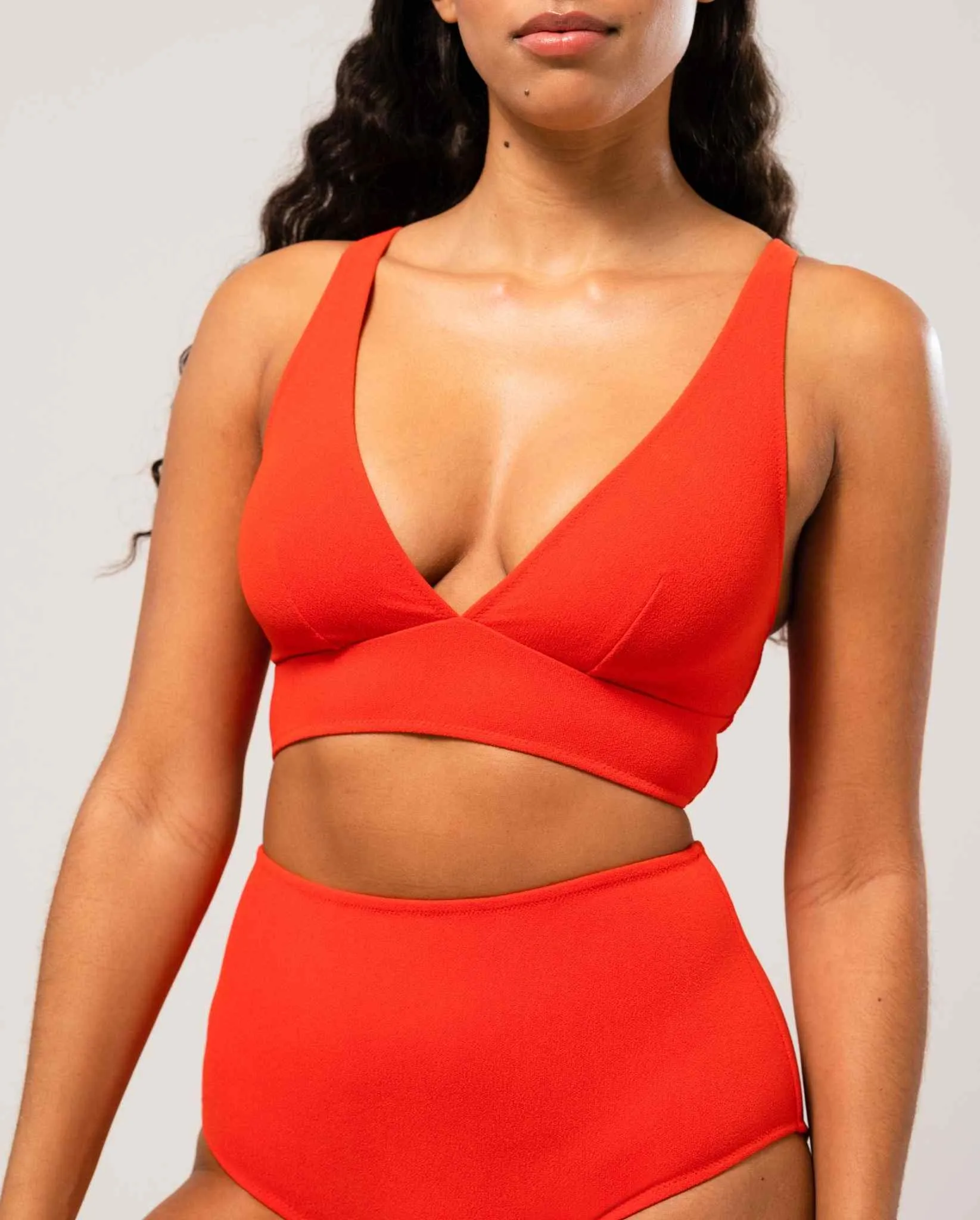 Plunge Bikini Top Papaya sold by Ivalo.com product image thumbnail 5