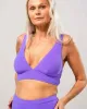 Plunge Bikini Top Electric Lilac sold by Ivalo.com