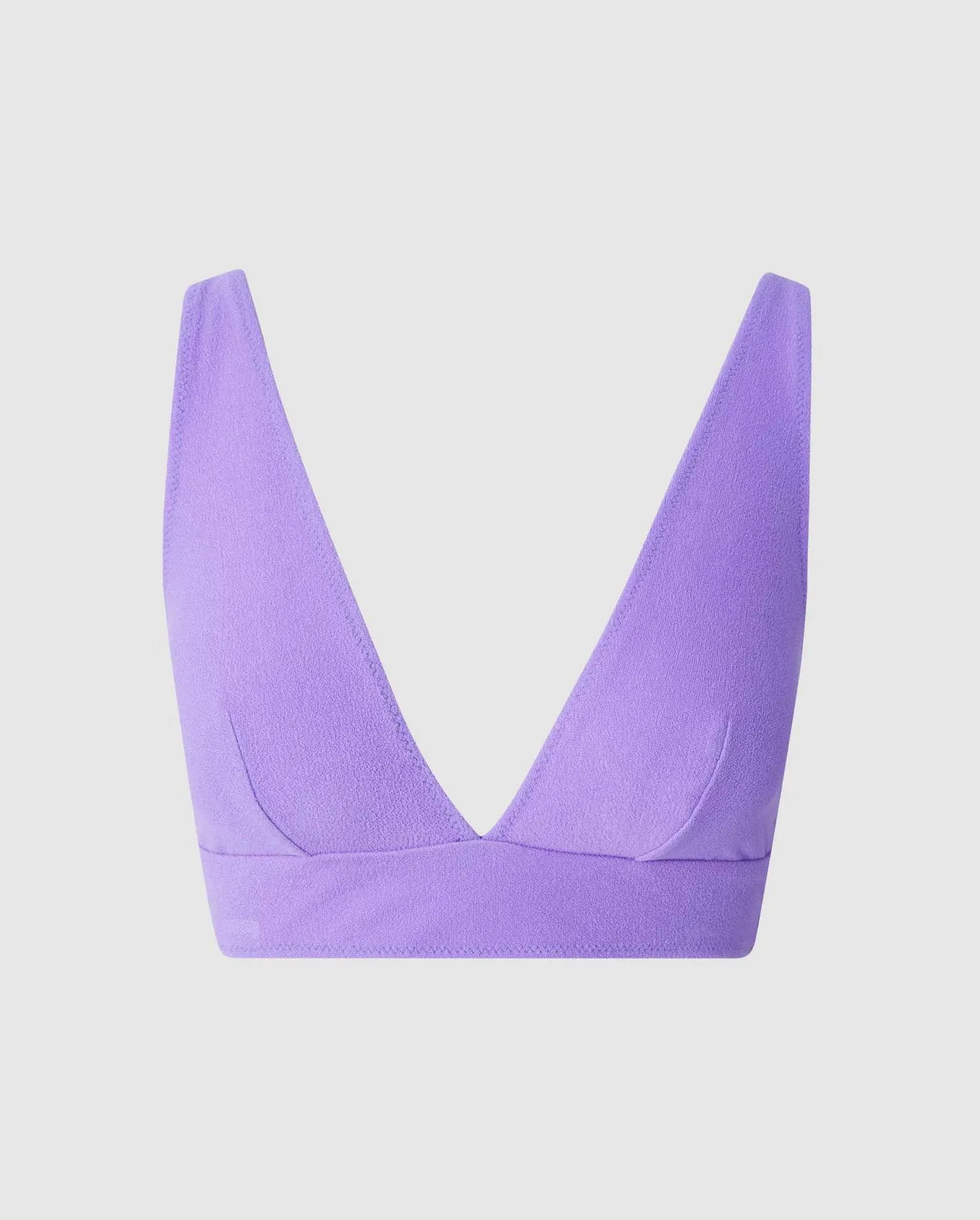Plunge Bikini Top Electric Lilac sold by Ivalo.com