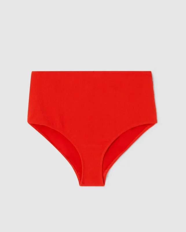 Highwaist Bikini Briefs Papaya sold by Ivalo.com
