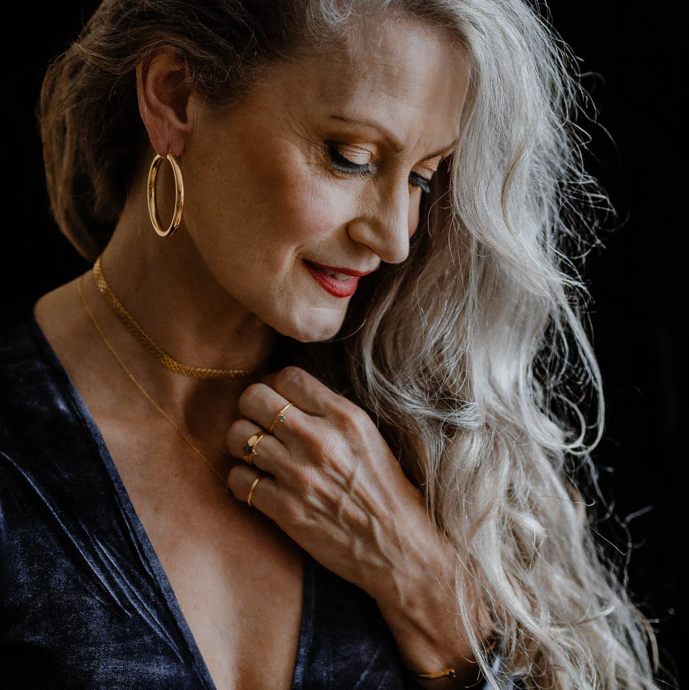 Luna Bold Hoops sold by Ivalo.com product image thumbnail 2