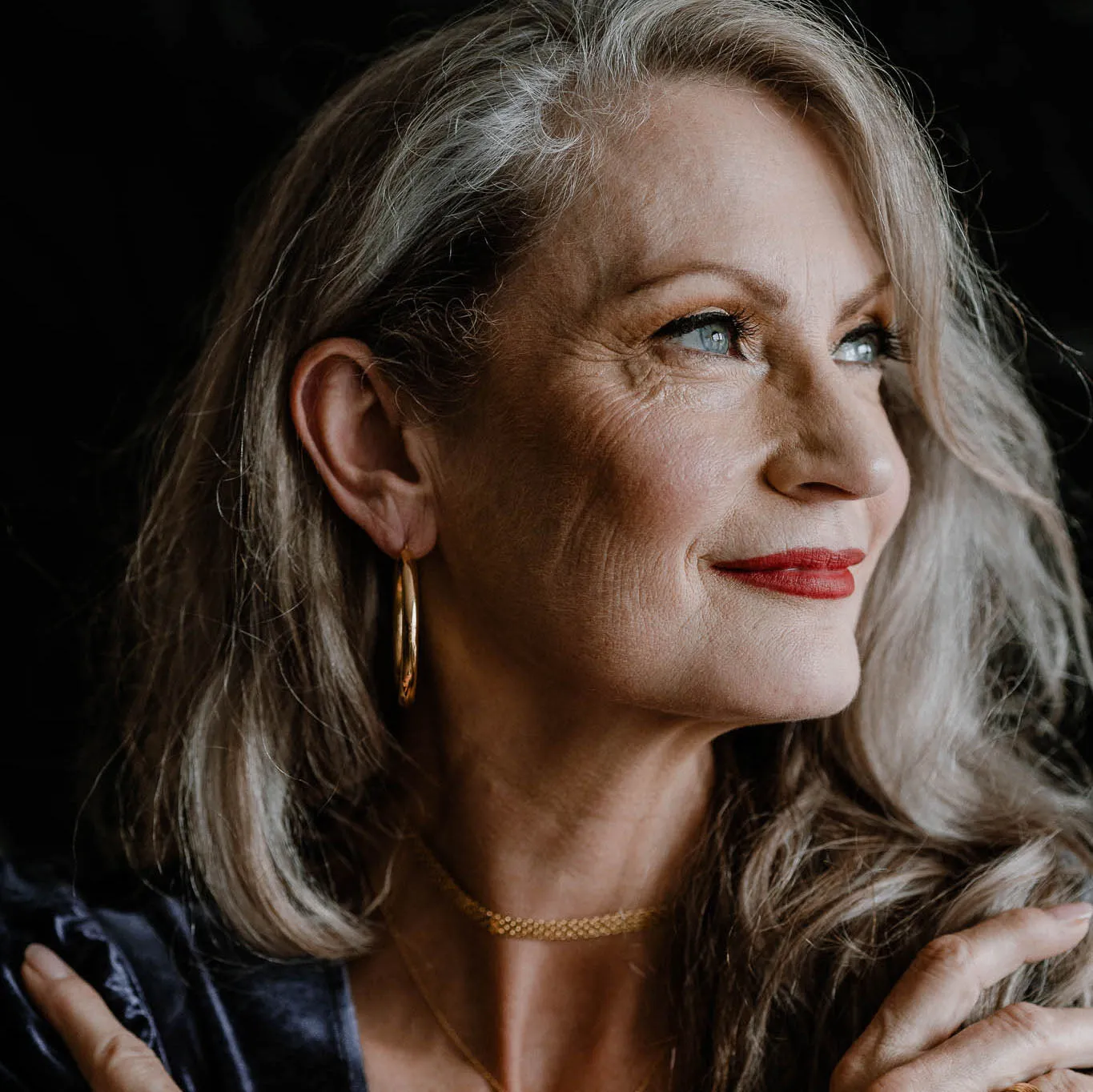 Luna Bold Hoops sold by Ivalo.com product image thumbnail 3