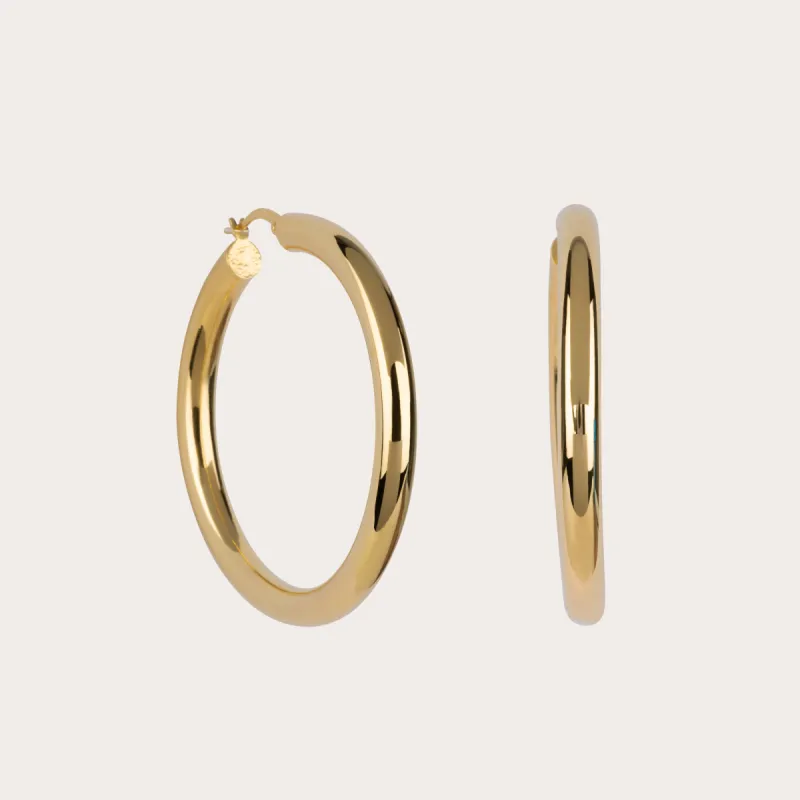 Luna Bold Hoops sold by Ivalo.com