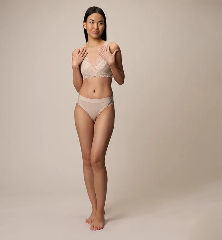 Brazilian Briefs Natural Fabric Eco Lace Seashell White - 3 Pack sold by Ivalo.com product image thumbnail 3