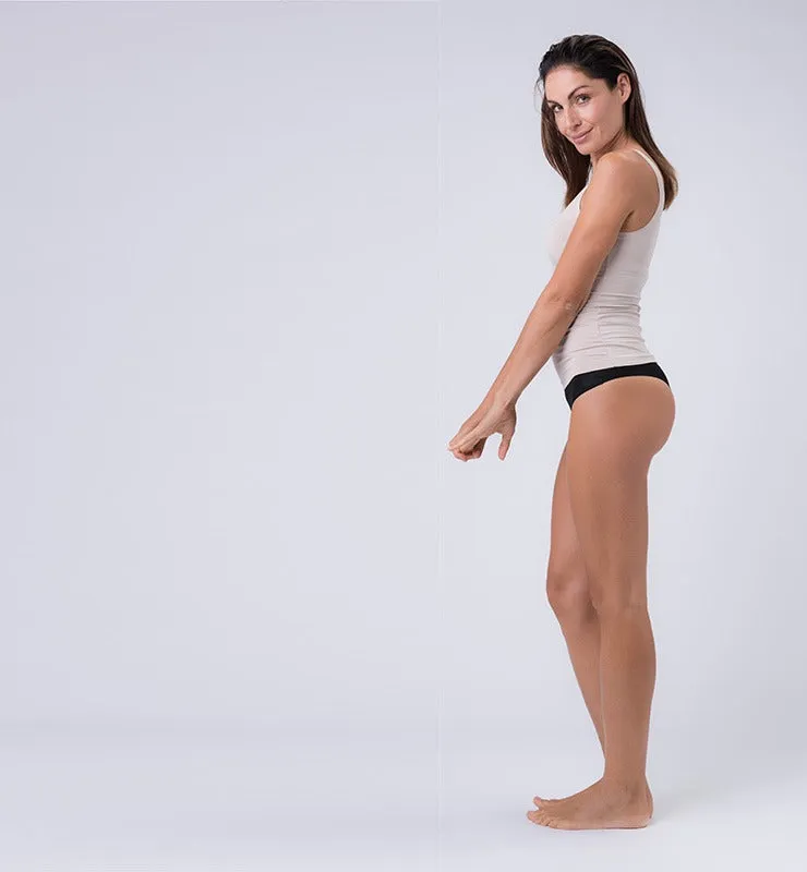 Brazilian Briefs Natural Fabric Black - 3 Pack sold by Ivalo.com product image thumbnail 3