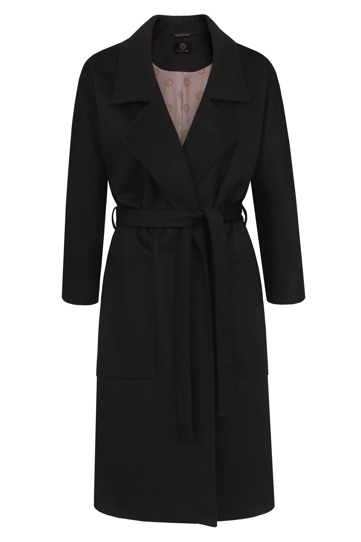 Oversized Cashmere Coat Black sold by Ivalo.com product image thumbnail 2