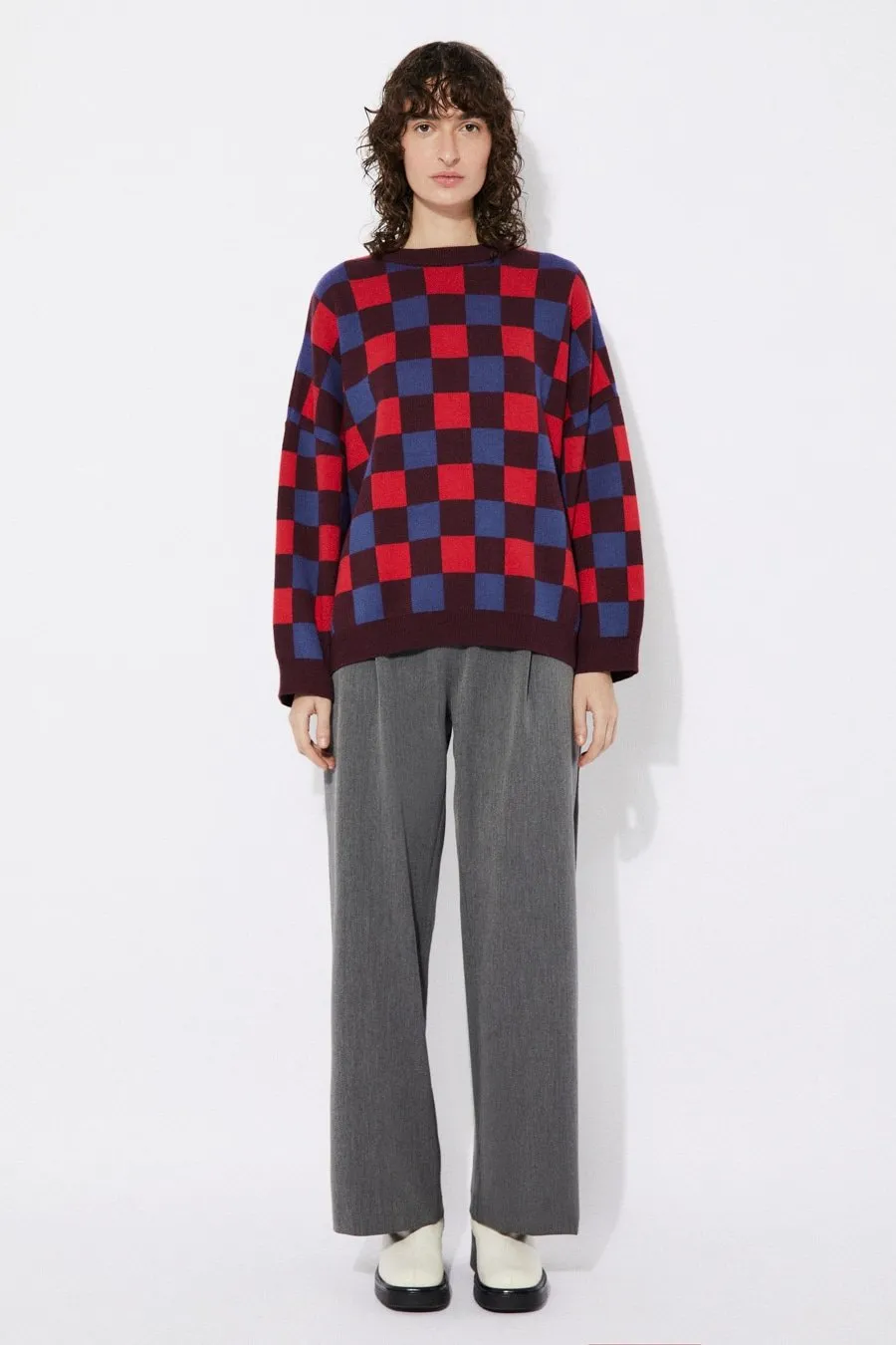 Freser Checkered Sweater sold by Ivalo.com product image thumbnail 2