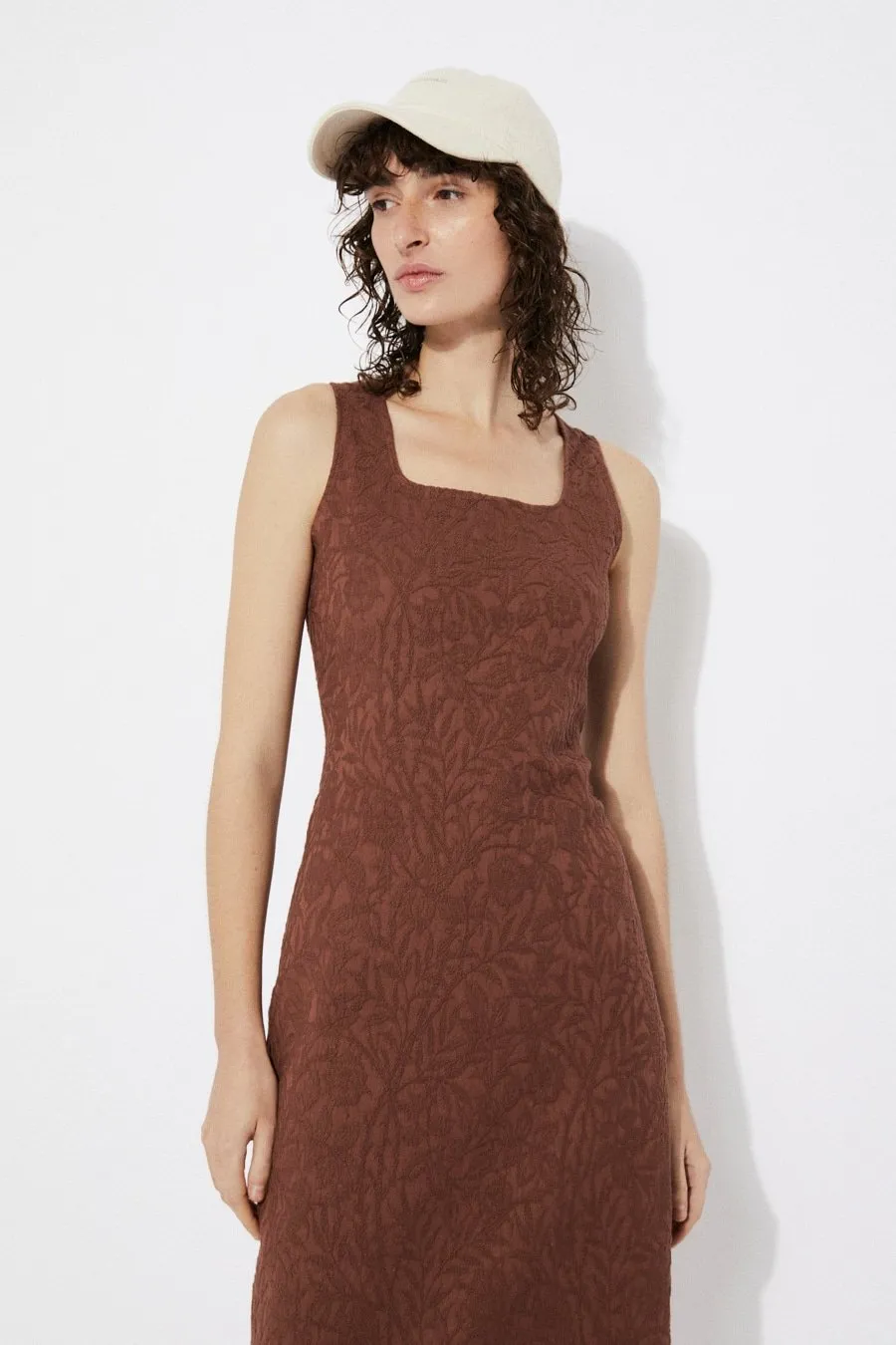 Clot Dress Brown sold by Ivalo.com product image thumbnail 2