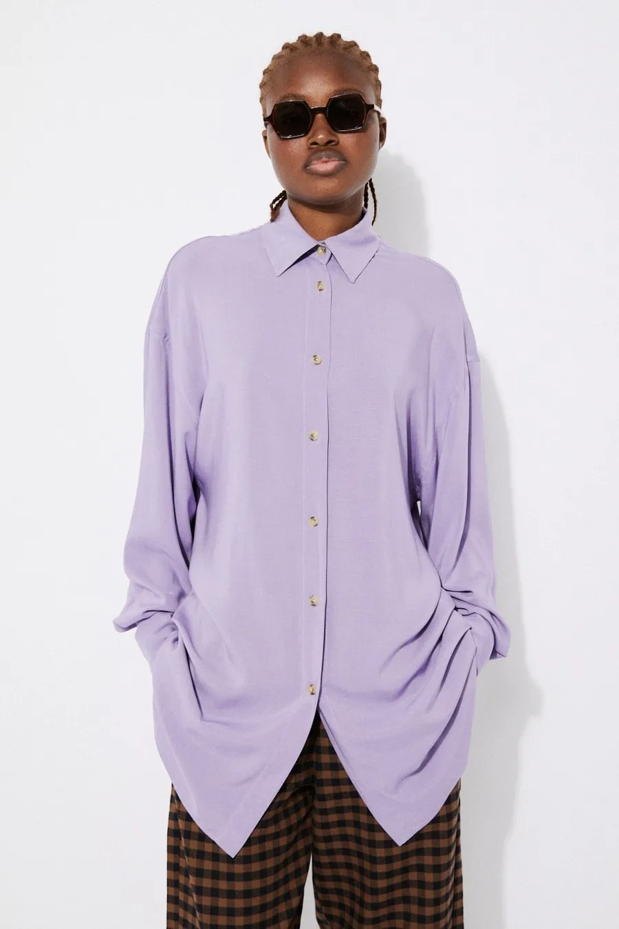 Orhi Shirt Lilac sold by Ivalo.com product image thumbnail 5