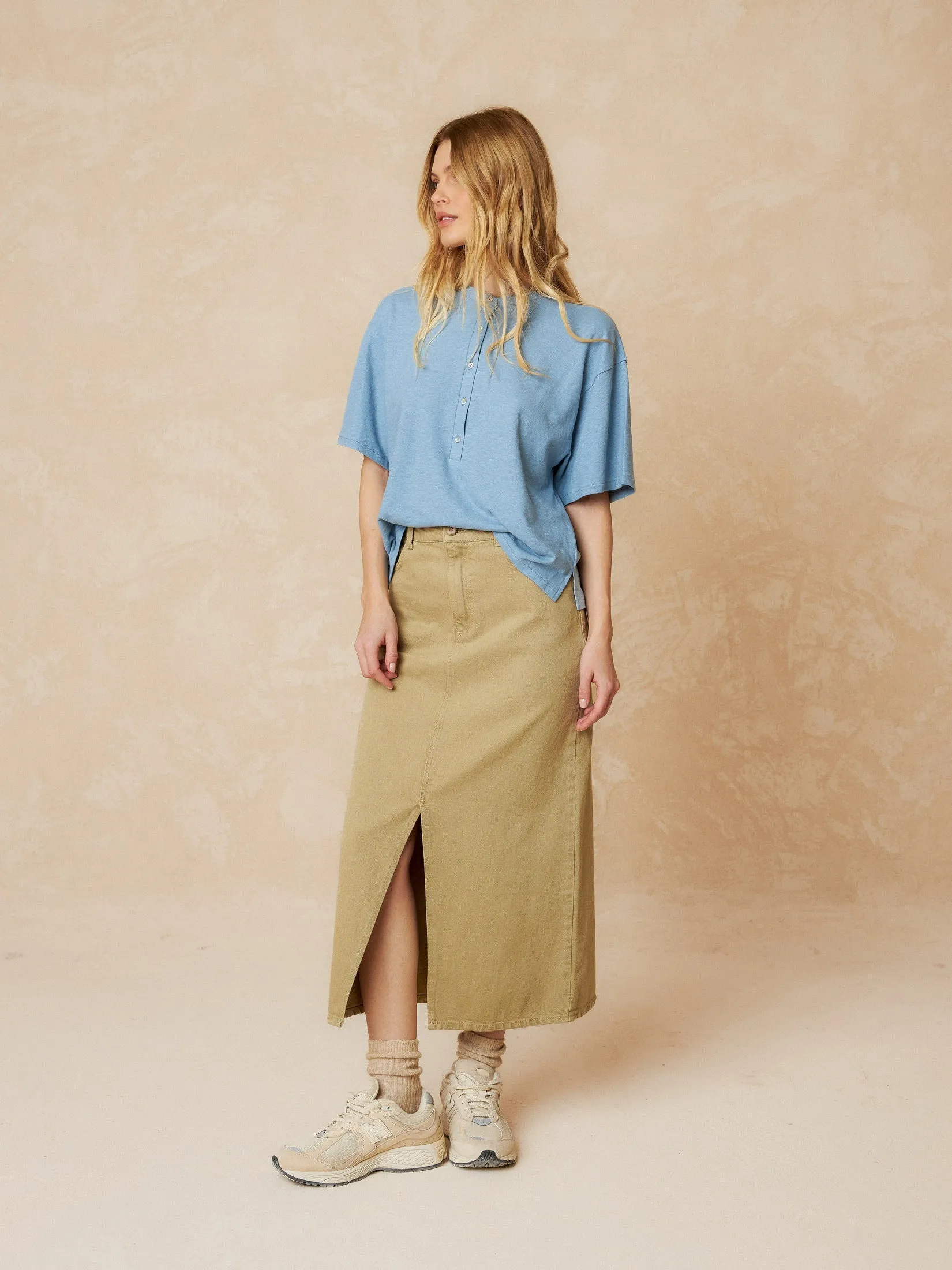 Hemp Shirt Blue sold by Ivalo.com product image thumbnail 2