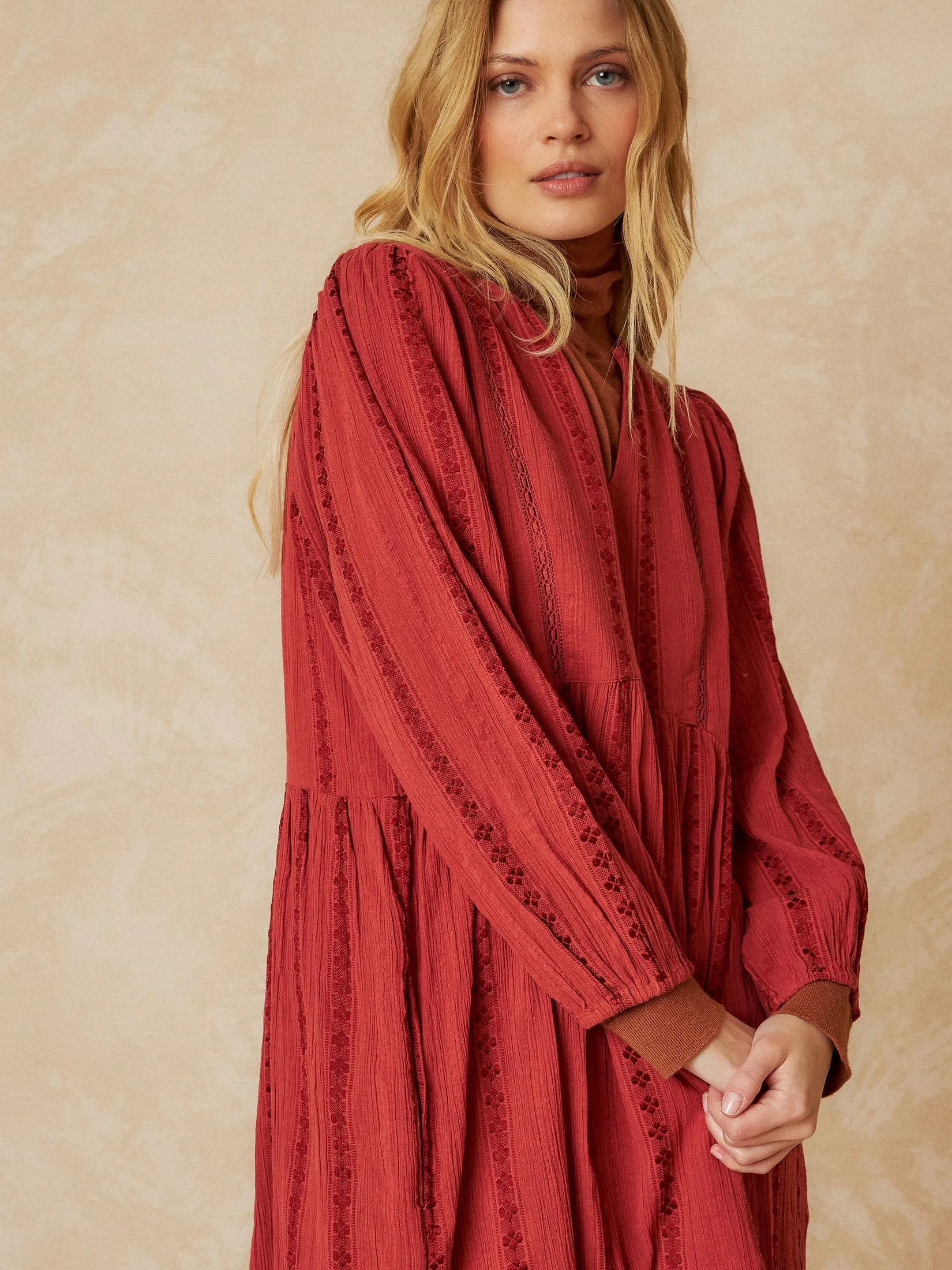 Short Dress Jacquard Red sold by Ivalo.com product image thumbnail 4