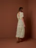 Maxi Dress Viscose Chiffon Beige sold by Ivalo.com