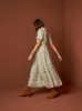 Maxi Dress Viscose Chiffon Beige sold by Ivalo.com