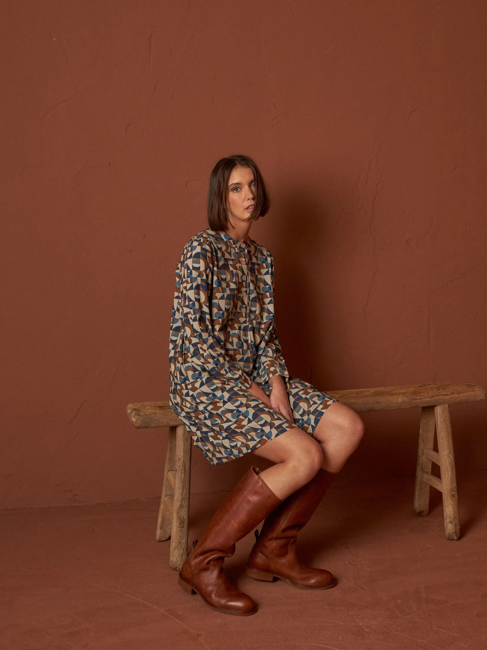 Water Print Dress Jeans Blue sold by Ivalo.com product image thumbnail 3