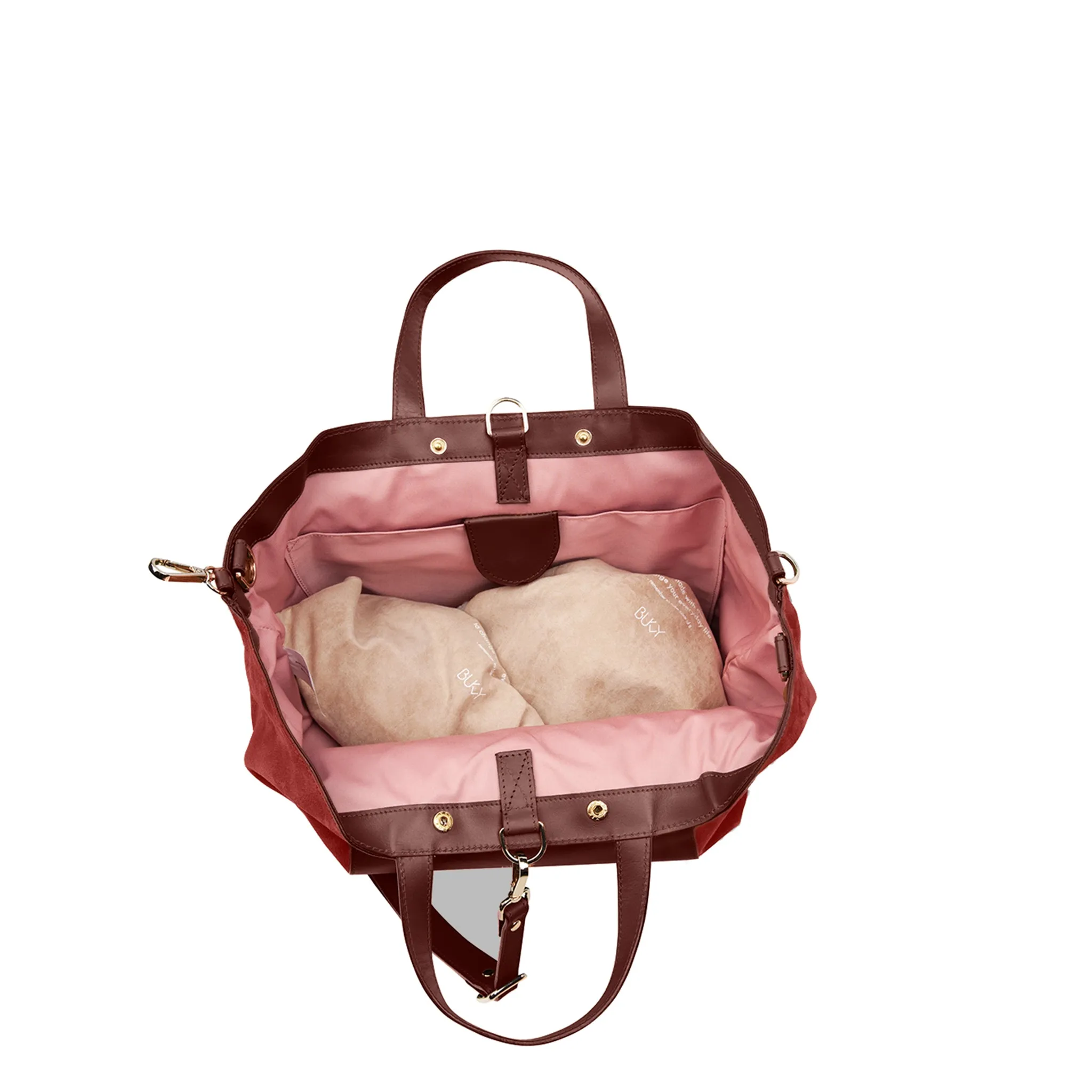 Mini Curie 3-in-1 bag Burgundy sold by Ivalo.com product image thumbnail 4