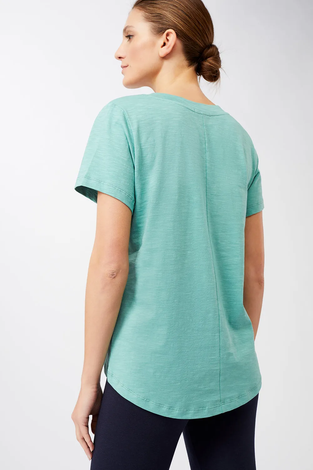 The New V-Neck Shirt Seafoam sold by Ivalo.com product image thumbnail 2
