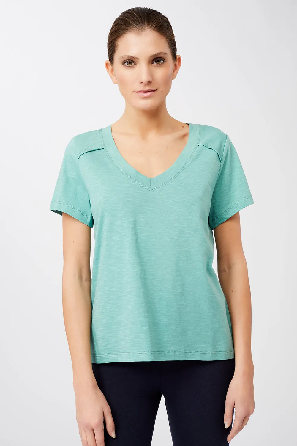 The New V-Neck Shirt Seafoam sold by Ivalo.com