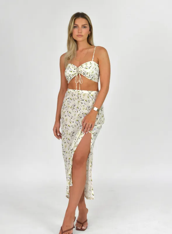 Jasmin Midi Skirt Ecru sold by Ivalo.com