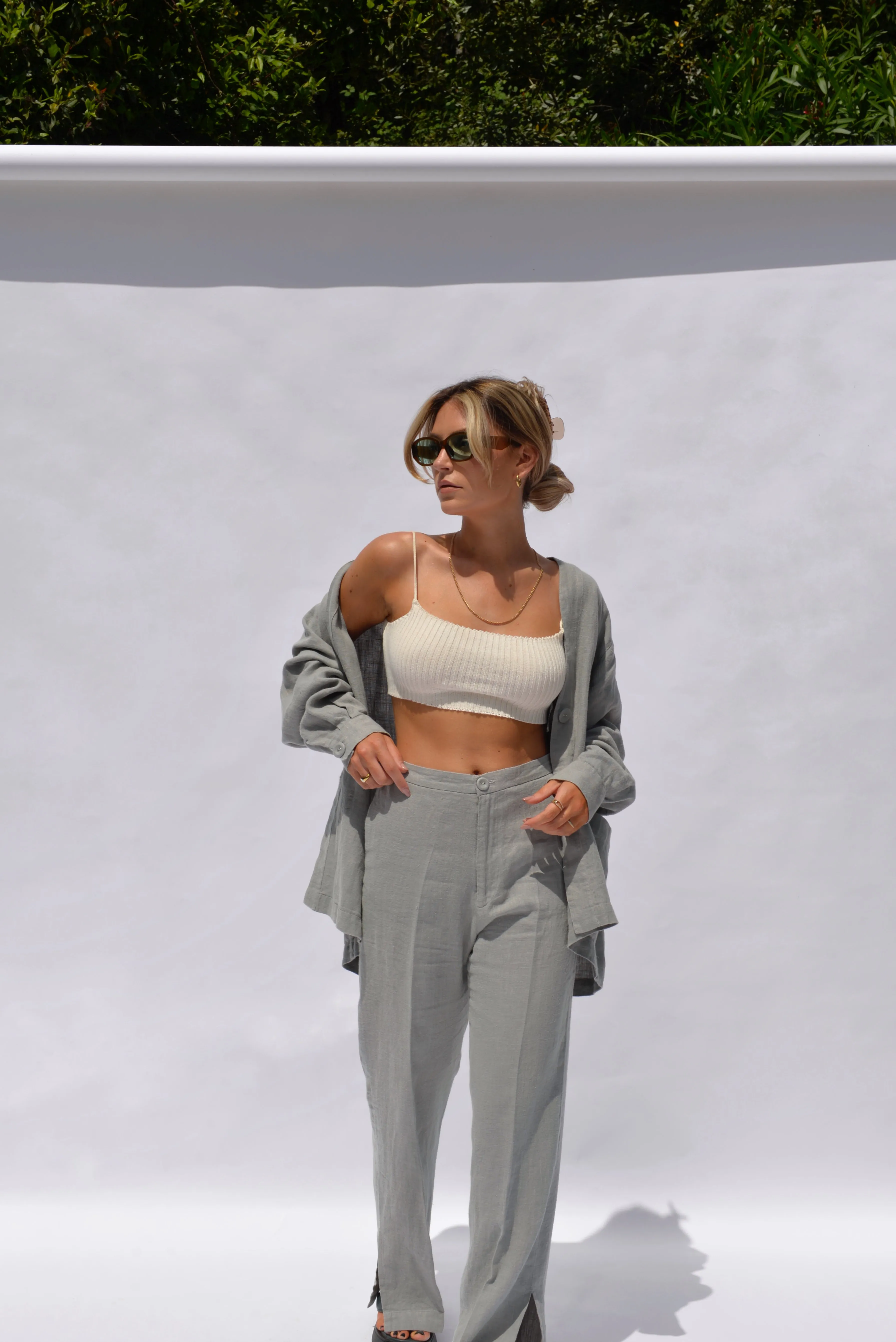 Kuta Linen Jacket Grey sold by Ivalo.com product image thumbnail 5