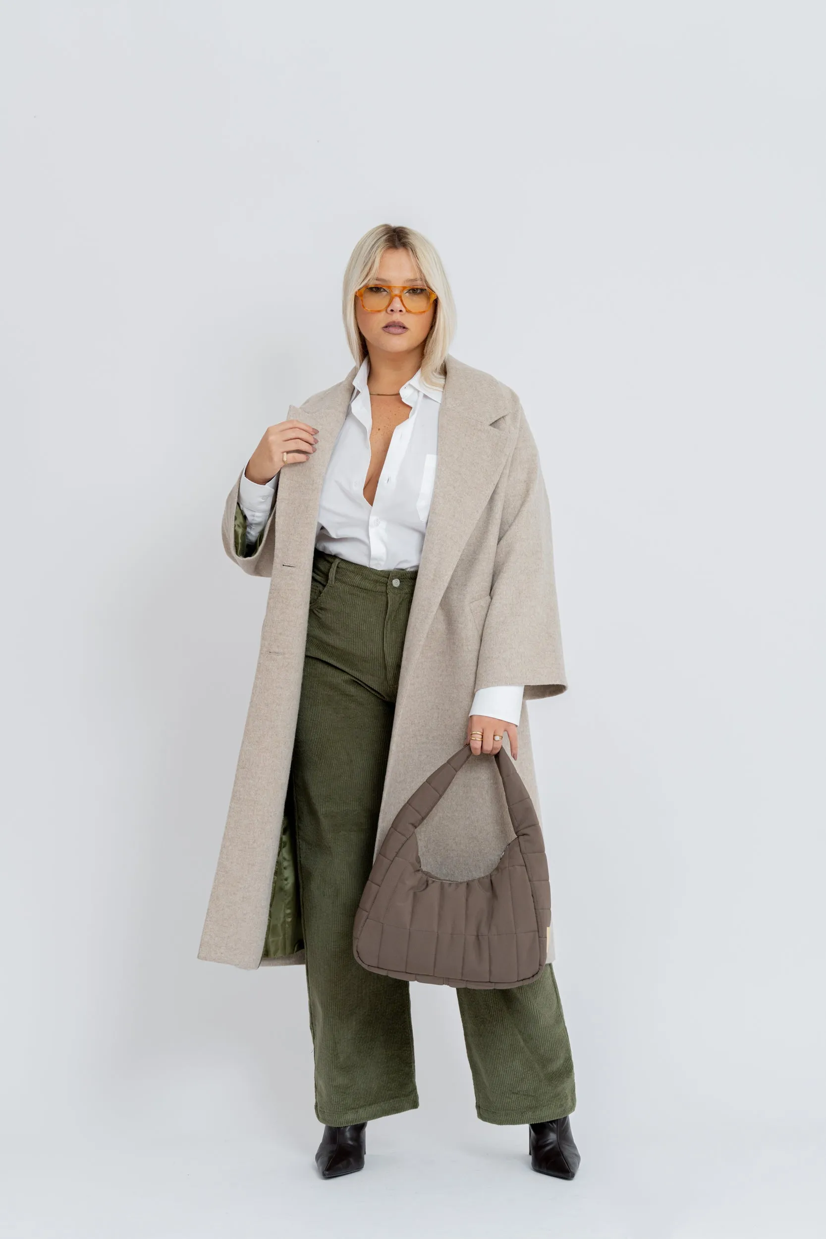 Eternal Wool Overcoat Oat sold by Ivalo.com product image thumbnail 4