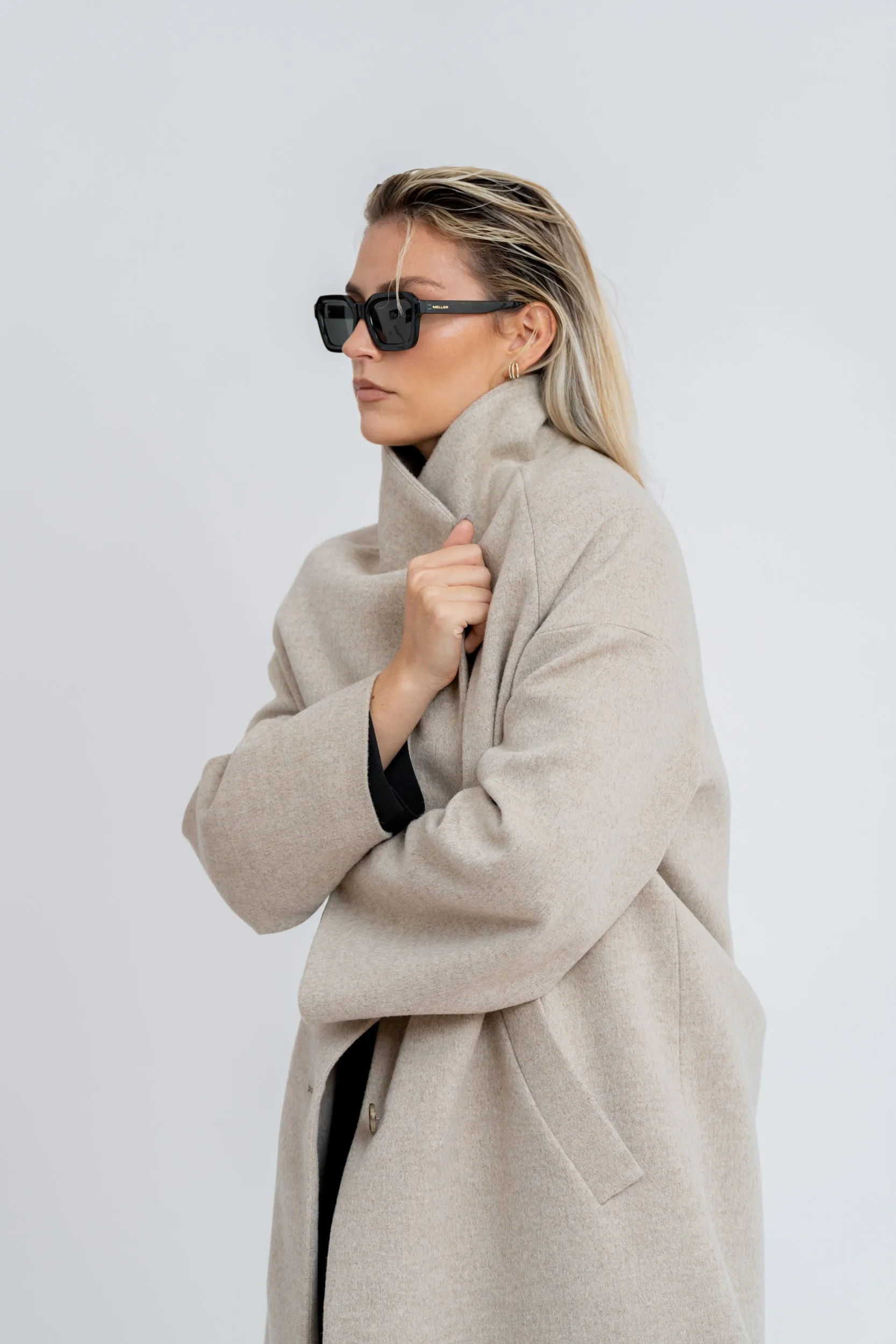 Eternal Wool Overcoat Oat sold by Ivalo.com product image thumbnail 5