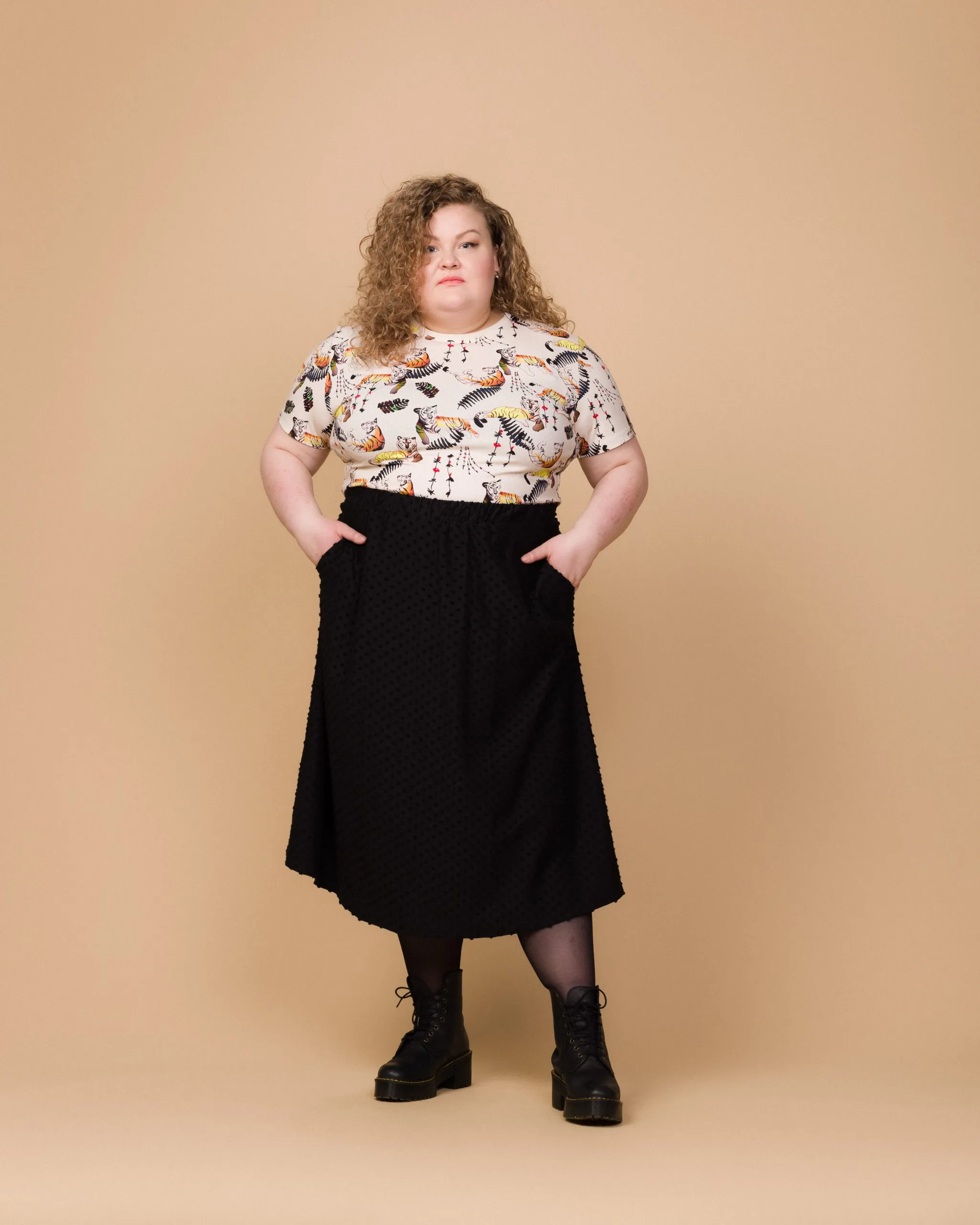 Ana Skirt Dot Black sold by Ivalo.com product image thumbnail 4